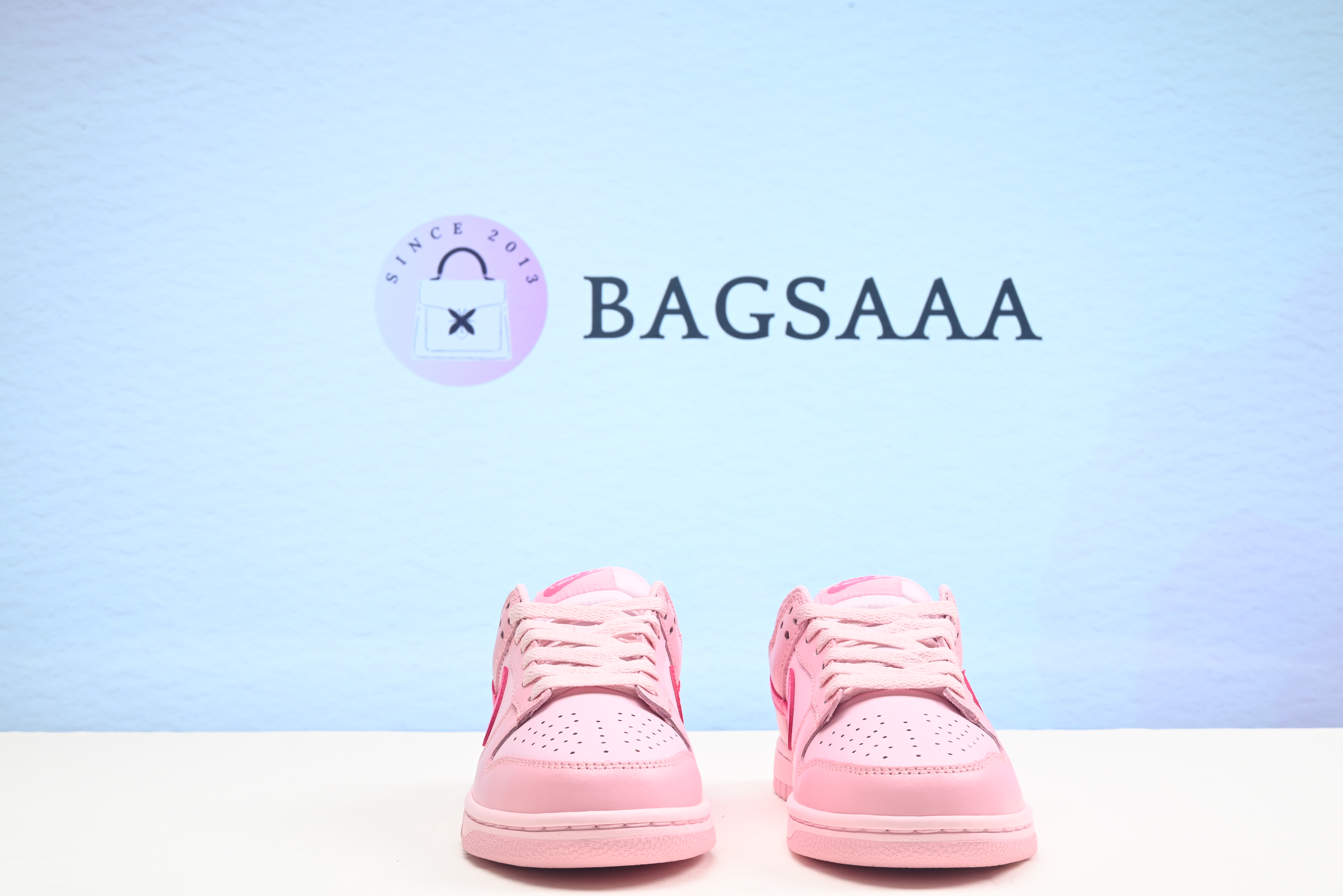 Bagsaaa Sneaker Dunk Low Triple Pink