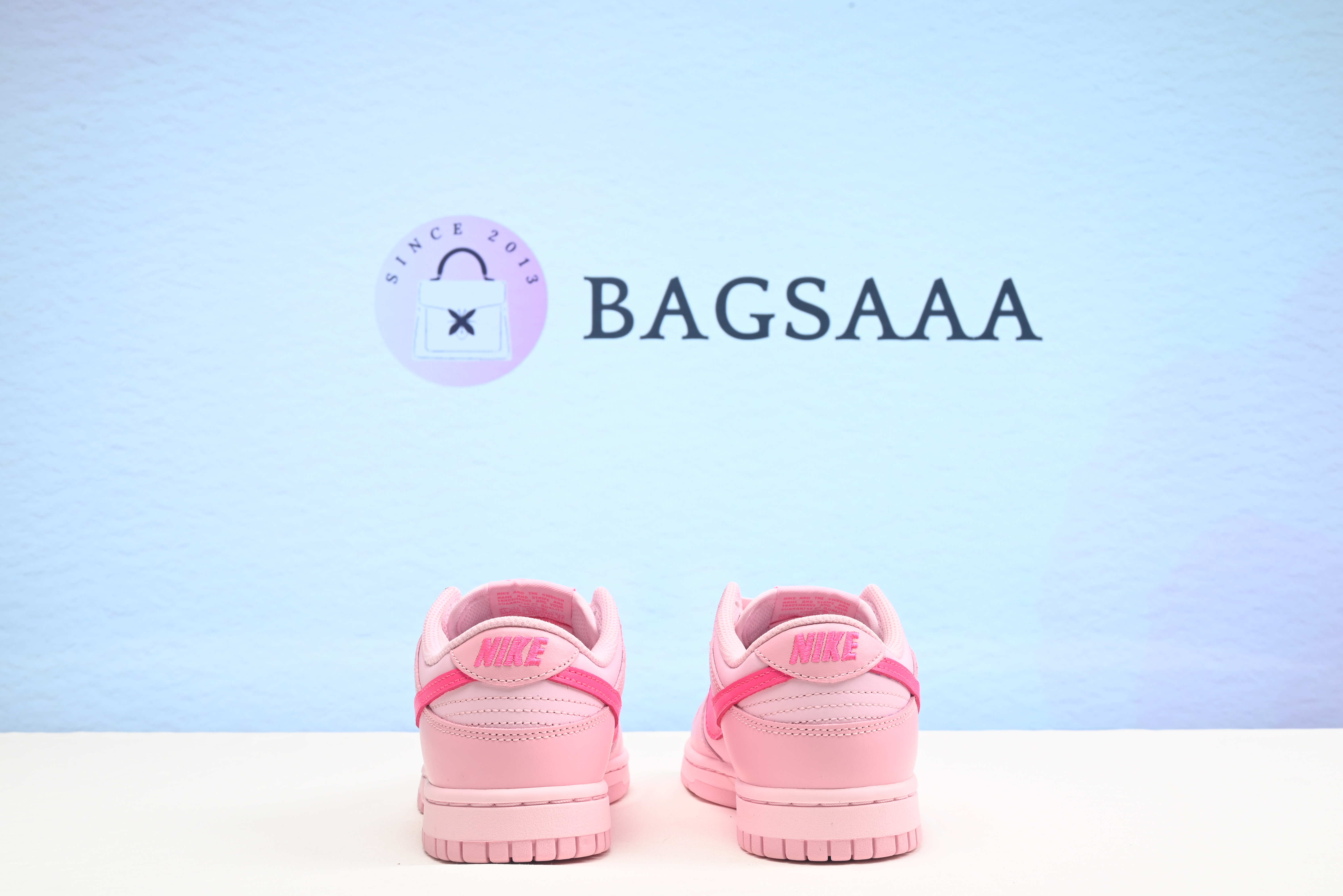 Bagsaaa Sneaker Dunk Low Triple Pink
