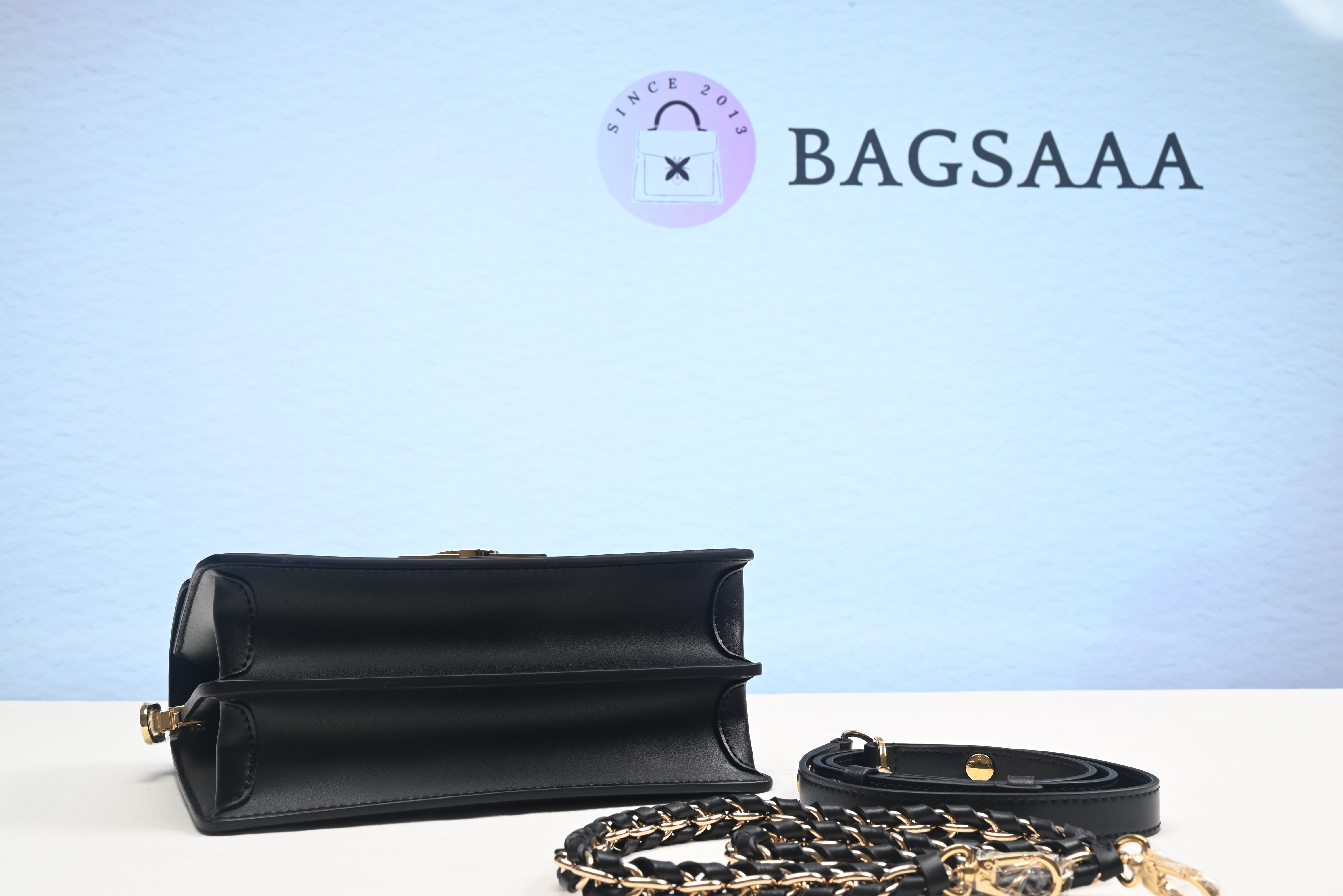 Bagsaaa L0vis Vvtt0n Mini Dauphine Epi Leather Black - 20x16x9cm