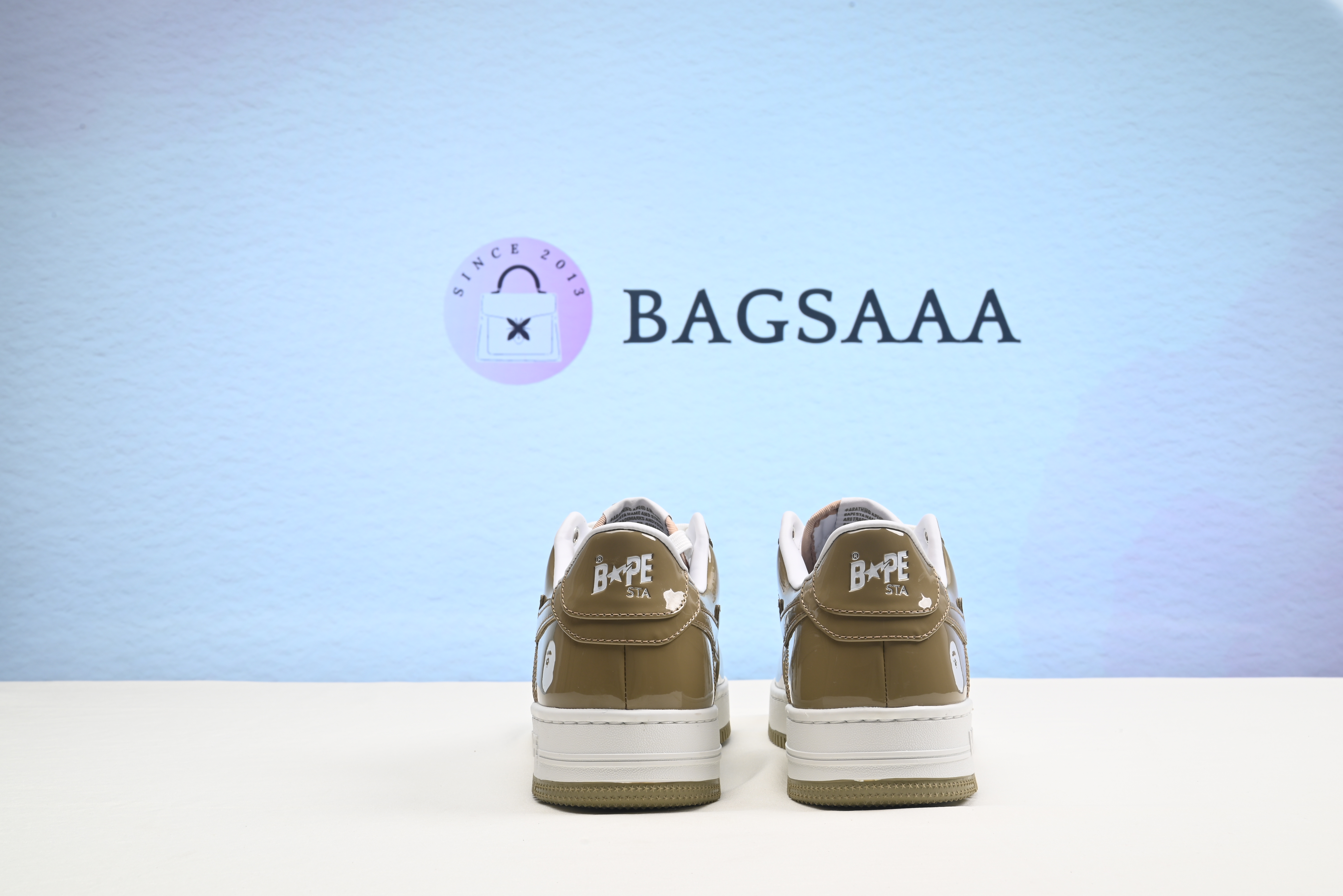 Bagsaaa Bape Sta M1 Beige sneakers