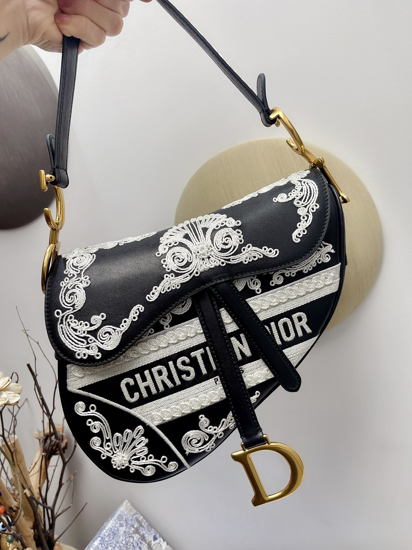 Bagsaaa D10r Saddle Maria Grazia Chiuri Bag - 25.5 x 20 x 6.5 