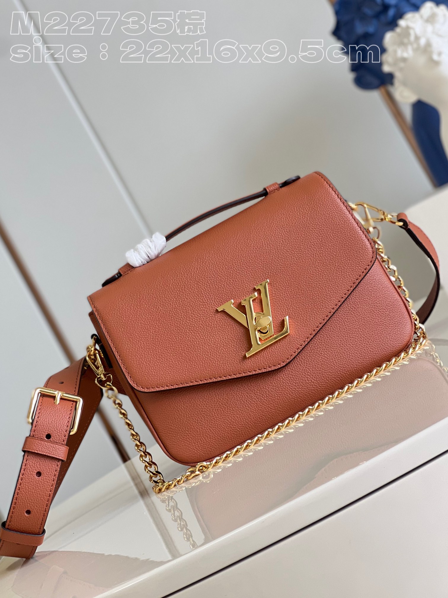 Bagsaaa L0vis Vvtt0n Oxford Lockme Bag - M22735 - 22 x 16 x 9.5 cm