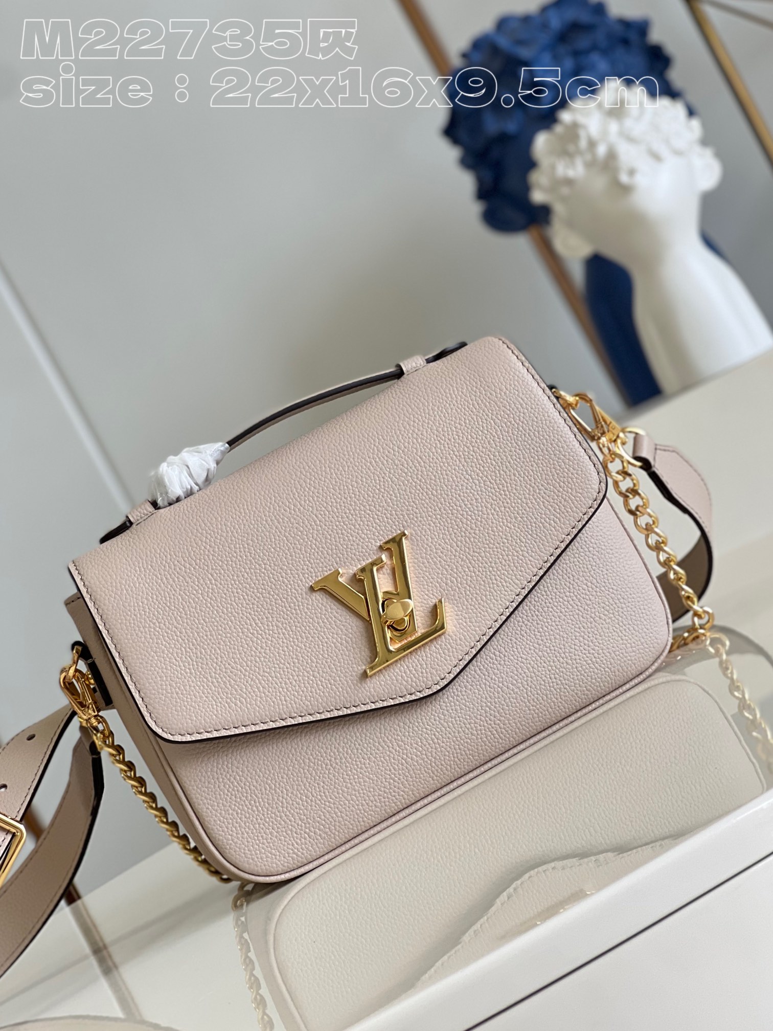 Bagsaaa L0vis Vvtt0n Oxford Lockme Bag - M22735 - 22 x 16 x 9.5 cm