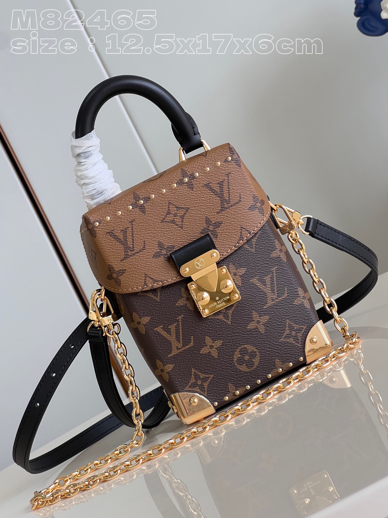 Bagsaaa L0vis Vvtt0n M82465 Monogram Camera Box - 17x13x6cm