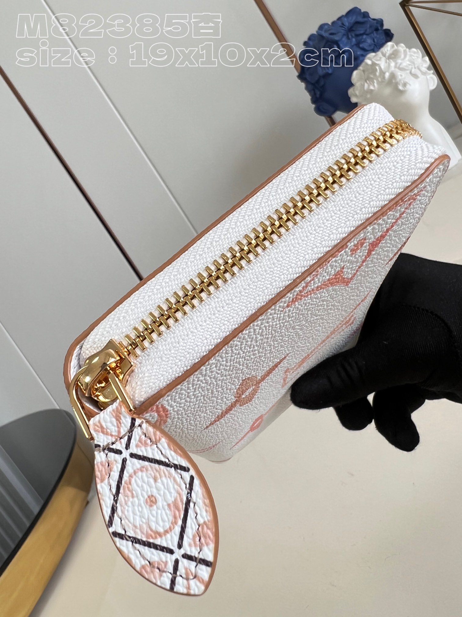Bagsaaa L0vis Vvtt0n Zippy Wallet Beige - M82385 - 19.5 x 10.5 x 2.5 cm