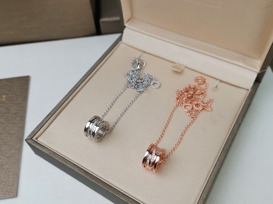 Bagsaaa Bv1g*ai B.zero1 Necklace with Small Round Pendant