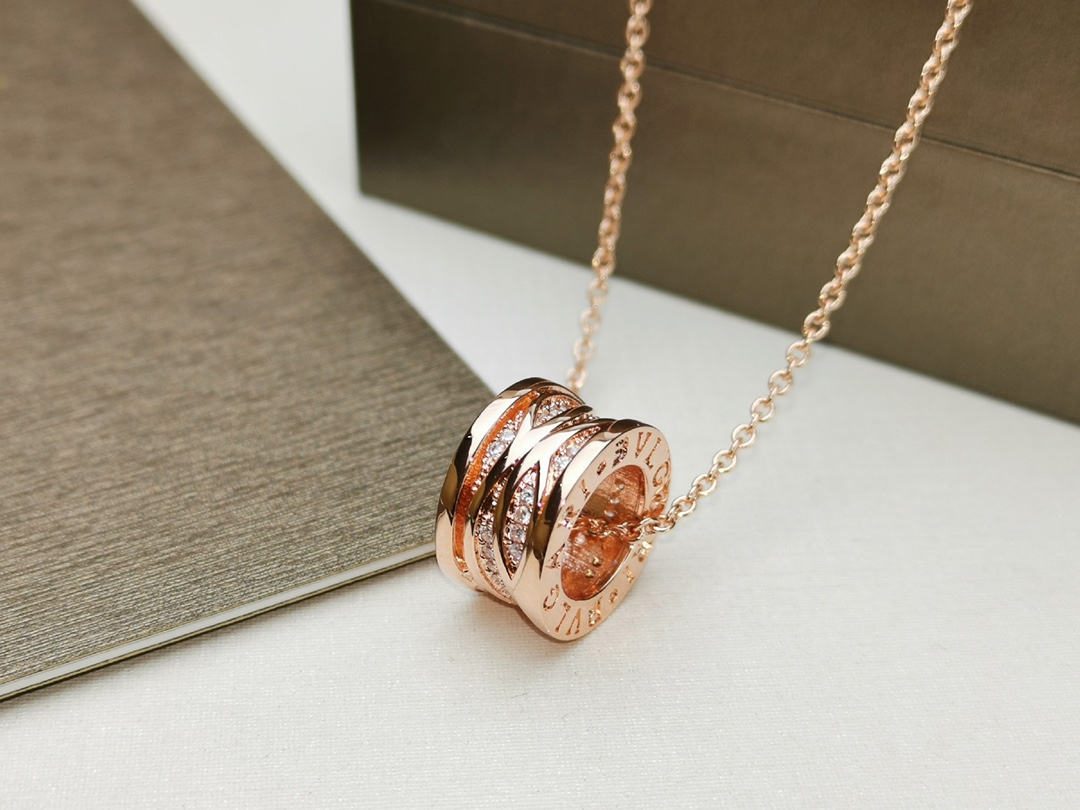 Bagsaaa Bv1g*ai B.zero1 Necklace with Small Round Pendant