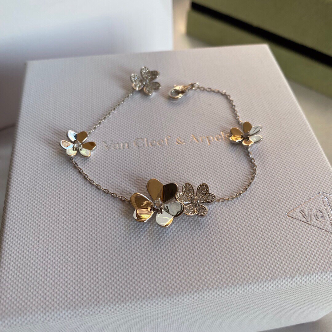 Bagsaaa V*n Cl**f & Arp*1s Frivole 5 flowers Bracelet