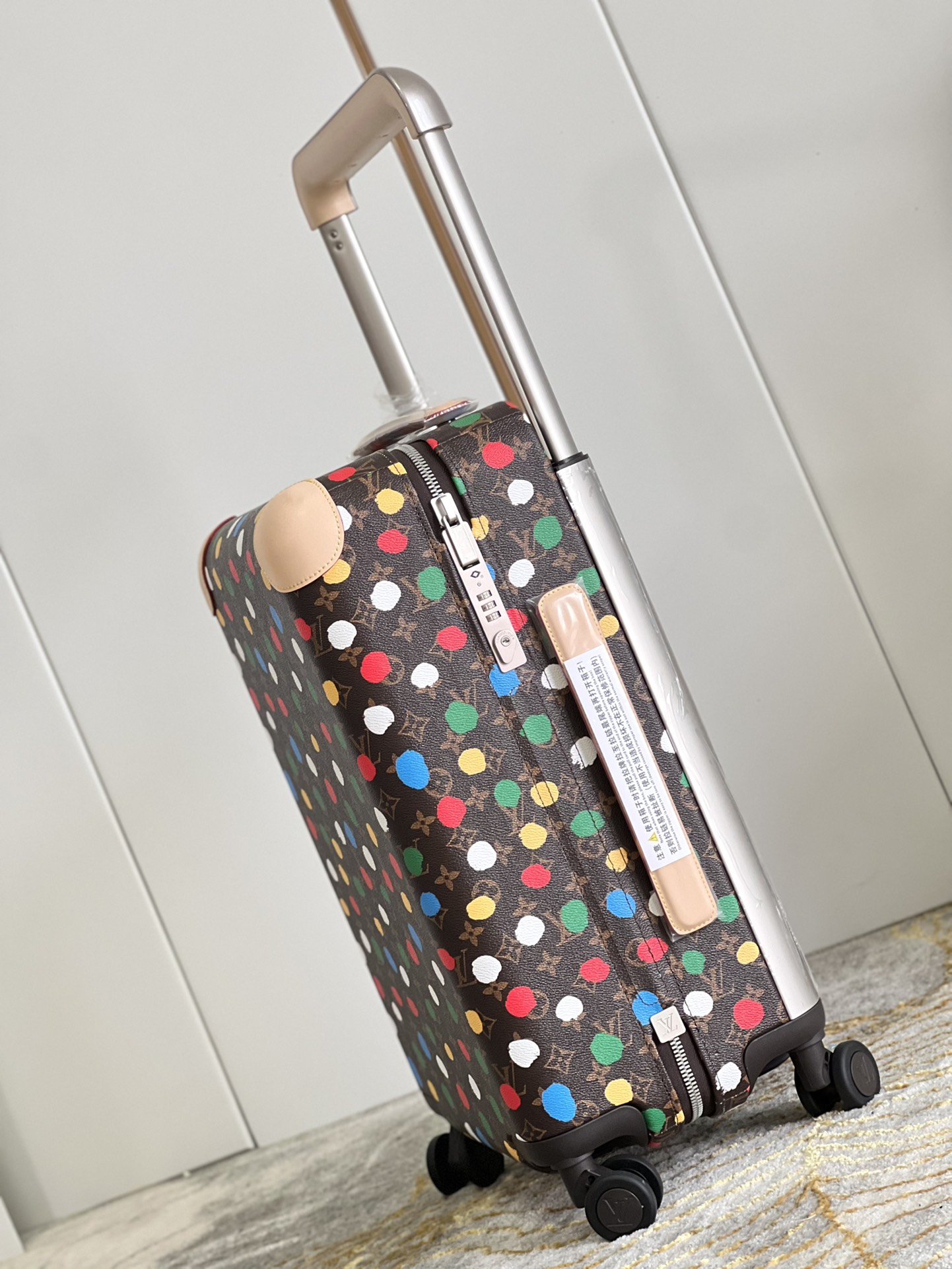 Bagsaaa L0vis Vvtt0n LV x YK Horizon 55 Monogram canvas 3D Painted Dots Rolling Luggage - M10118