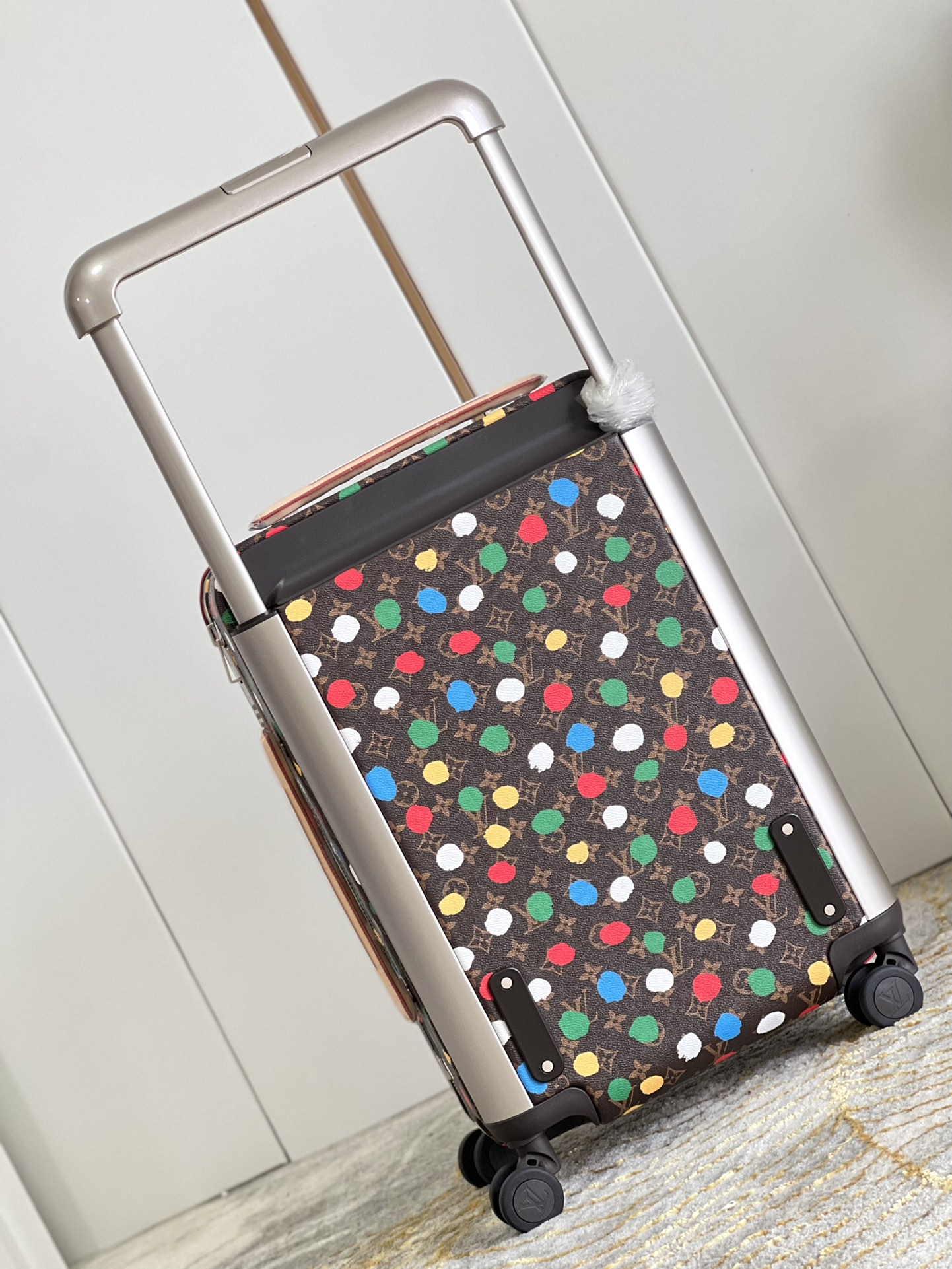 Bagsaaa L0vis Vvtt0n LV x YK Horizon 55 Monogram canvas 3D Painted Dots Rolling Luggage - M10118