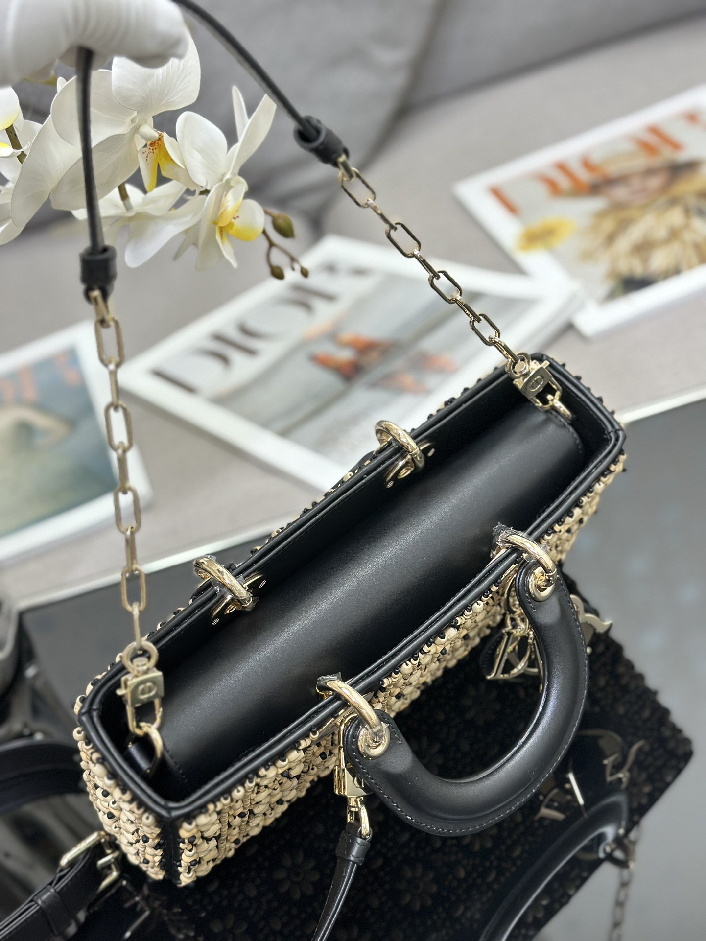 Bagsaaa D10r Lady D-Joy Medium Black - 26 x 13.5 x 5cm