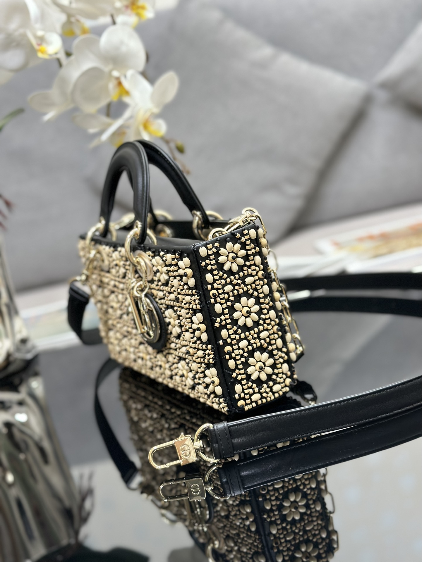 Bagsaaa D10r Lady D-Joy Medium Black - 26 x 13.5 x 5cm