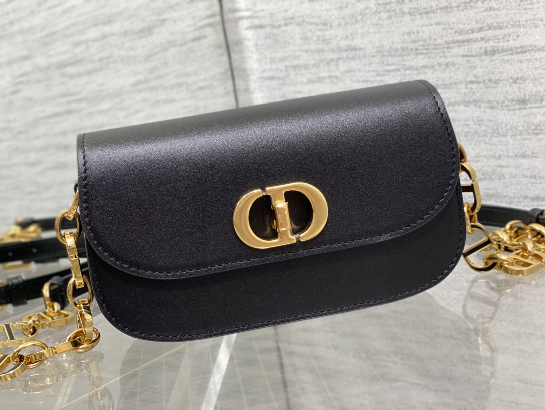 Bagsaaa D10r Montaigne Messenger Black Bag - 18*4.5*10cm