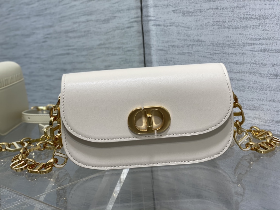 Bagsaaa D10r Montaigne Messenger White Bag - 18*4.5*10cm