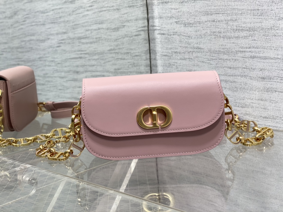 Bagsaaa D10r Montaigne Messenger Pink Bag - 18*4.5*10cm