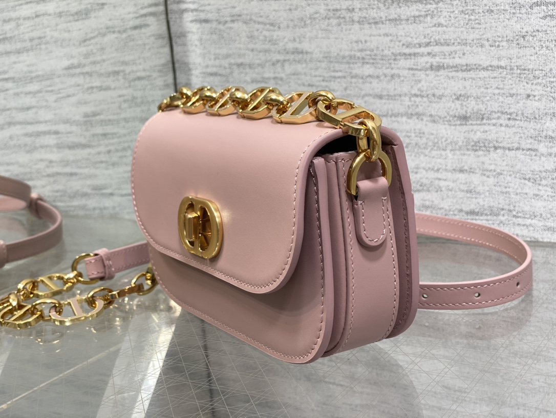 Bagsaaa D10r Montaigne Messenger Pink Bag - 18*4.5*10cm