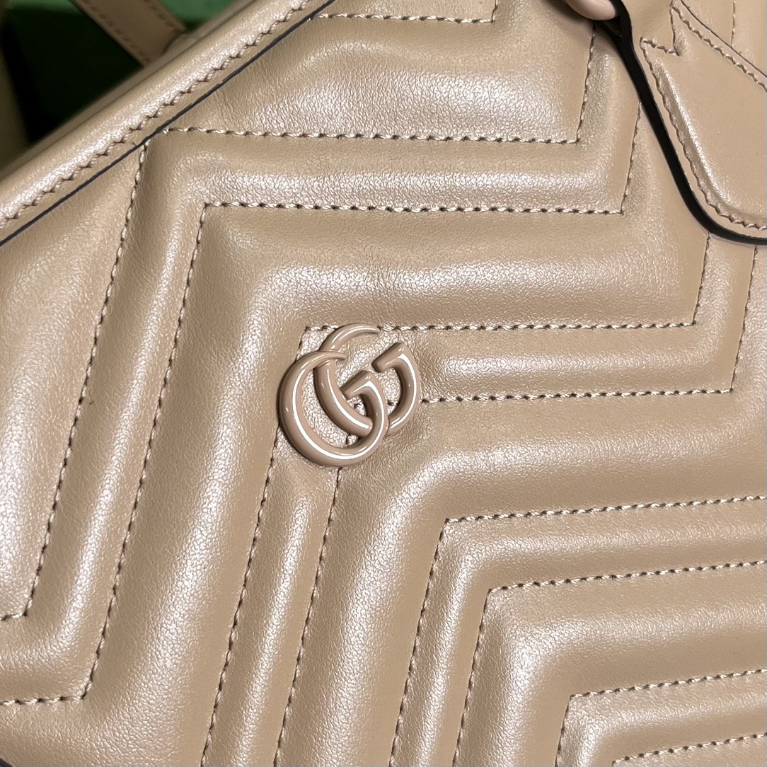 Bagsaaa Gvc*1 Marmont Tote Nude Bag - 38.5x 29x 14cm