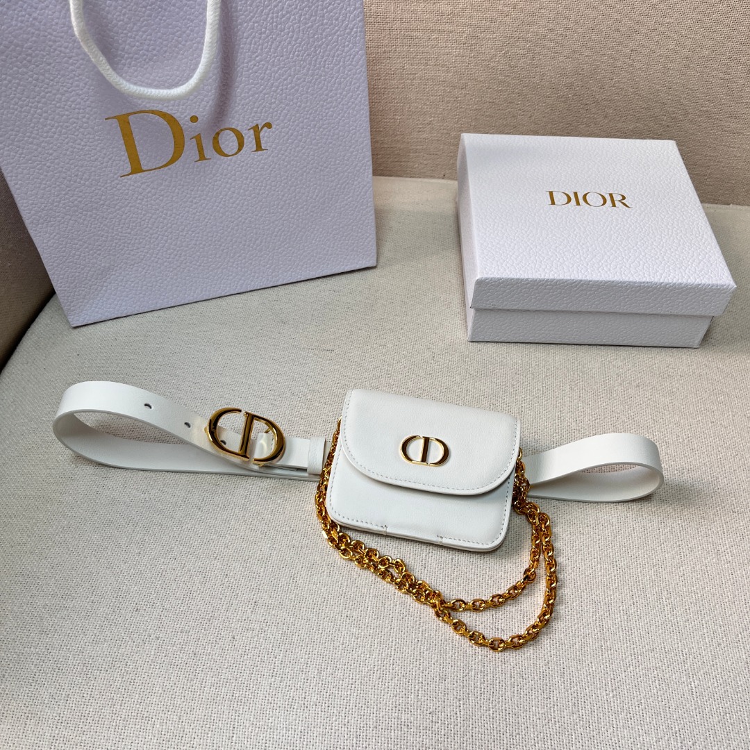 Bagsaaa D10r Removable Pouch White Belt Bag