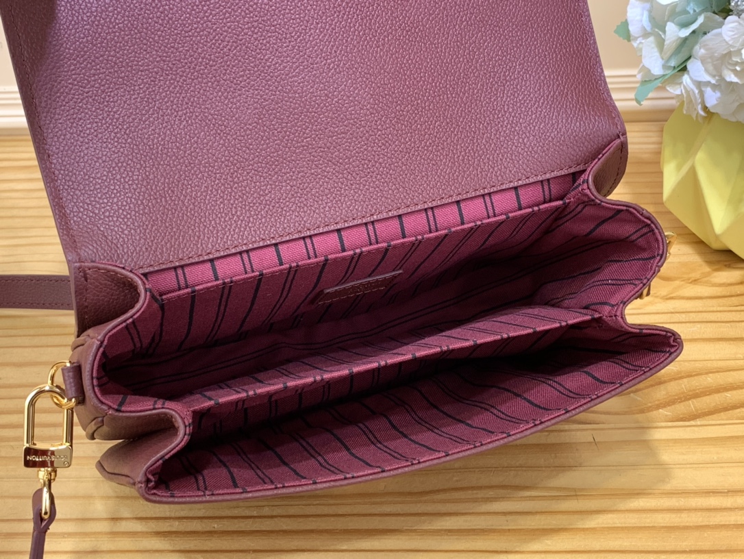 Bagsaaa L0vis Vvtt0n Pochette Metis Burgundy Color - 25 x 19 x 7cm