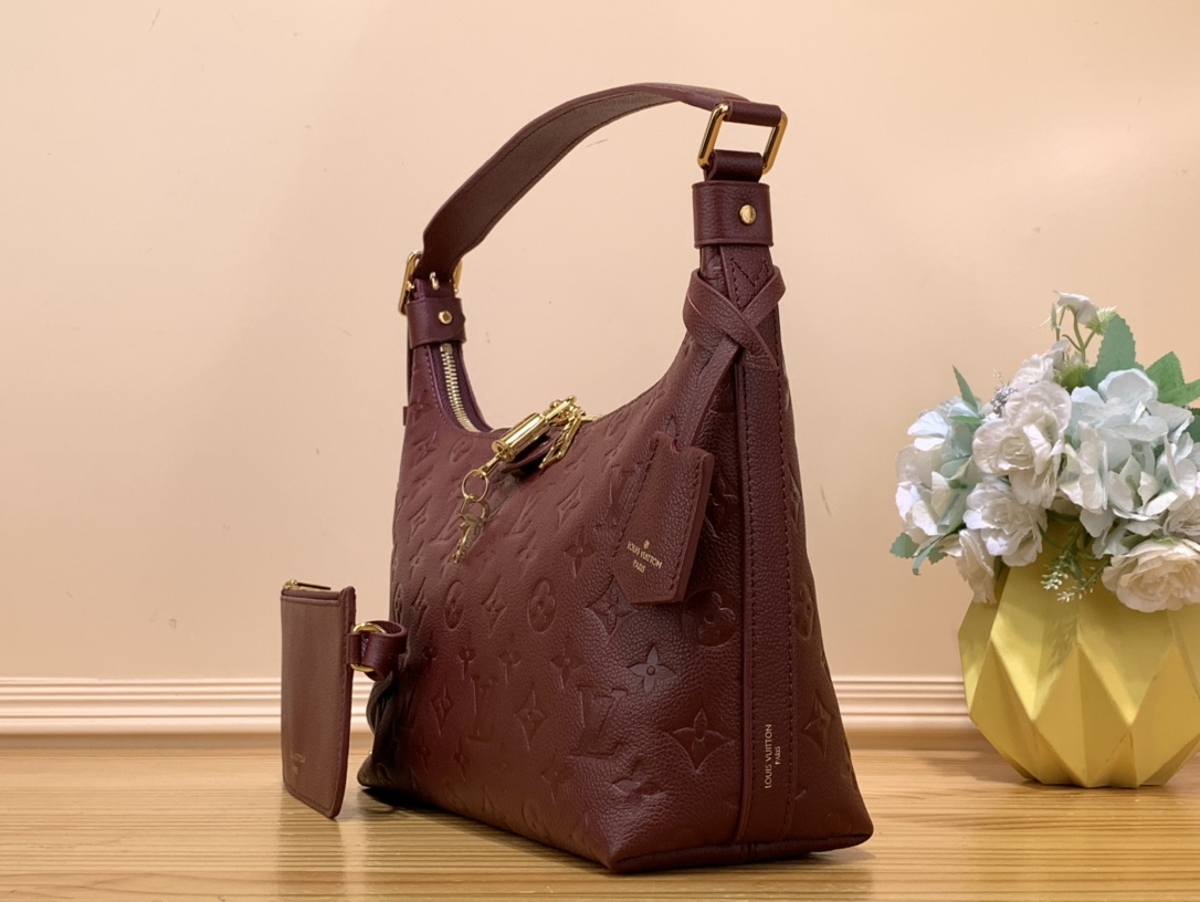 Bagsaaa L0vis Vvtt0n Sac Sport Burrgundy - 27x22x18cm