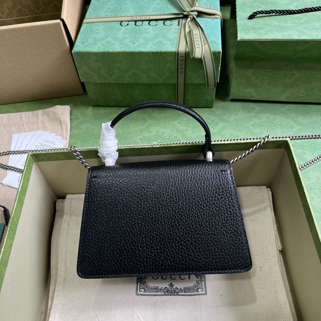 Bagsaaa Gvc*1 Dionysus mini top handle in black - 18x12x6cm