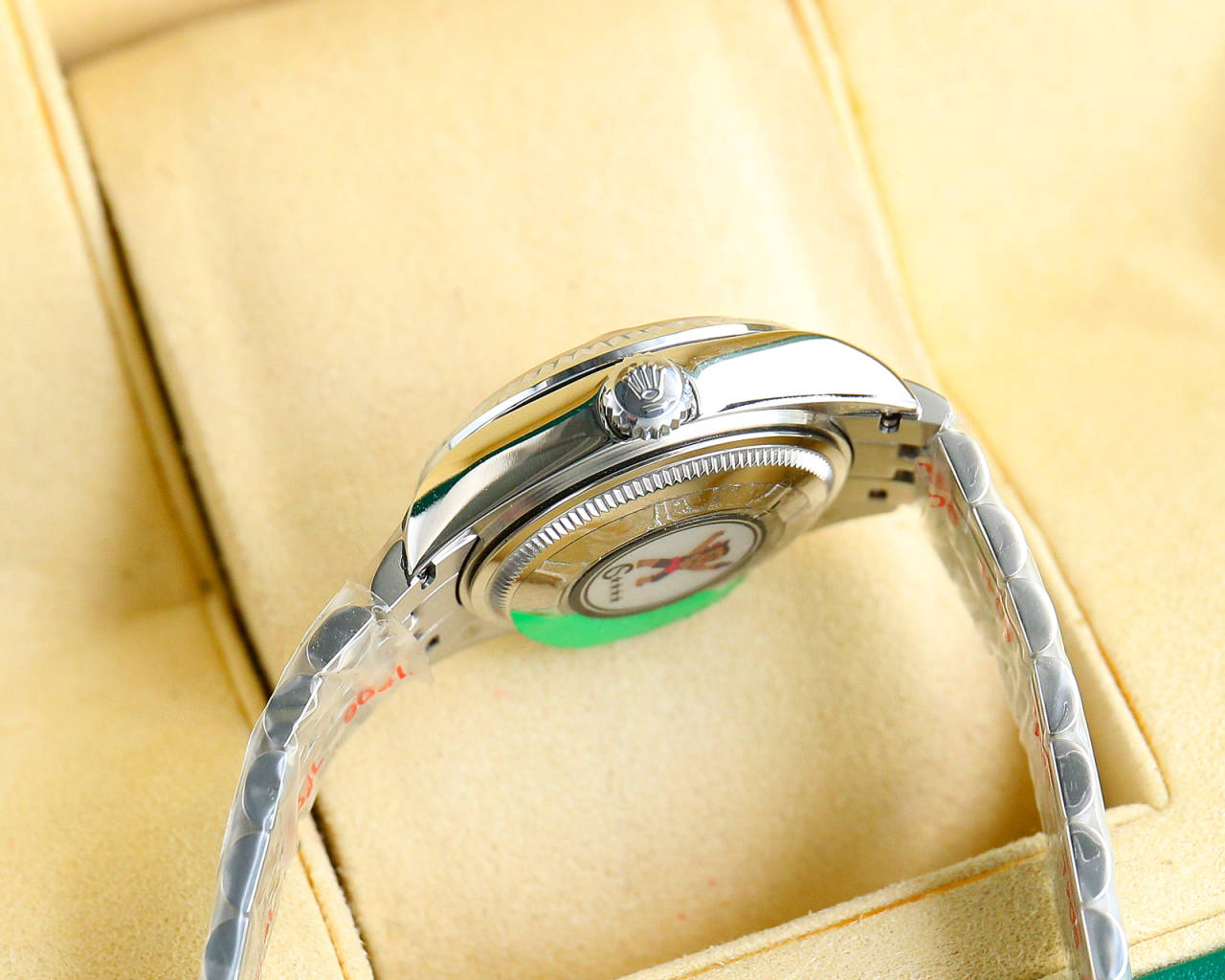 Bagsaaa R01ex Lady Datejust Oystersteel and Pink Silver 28mm