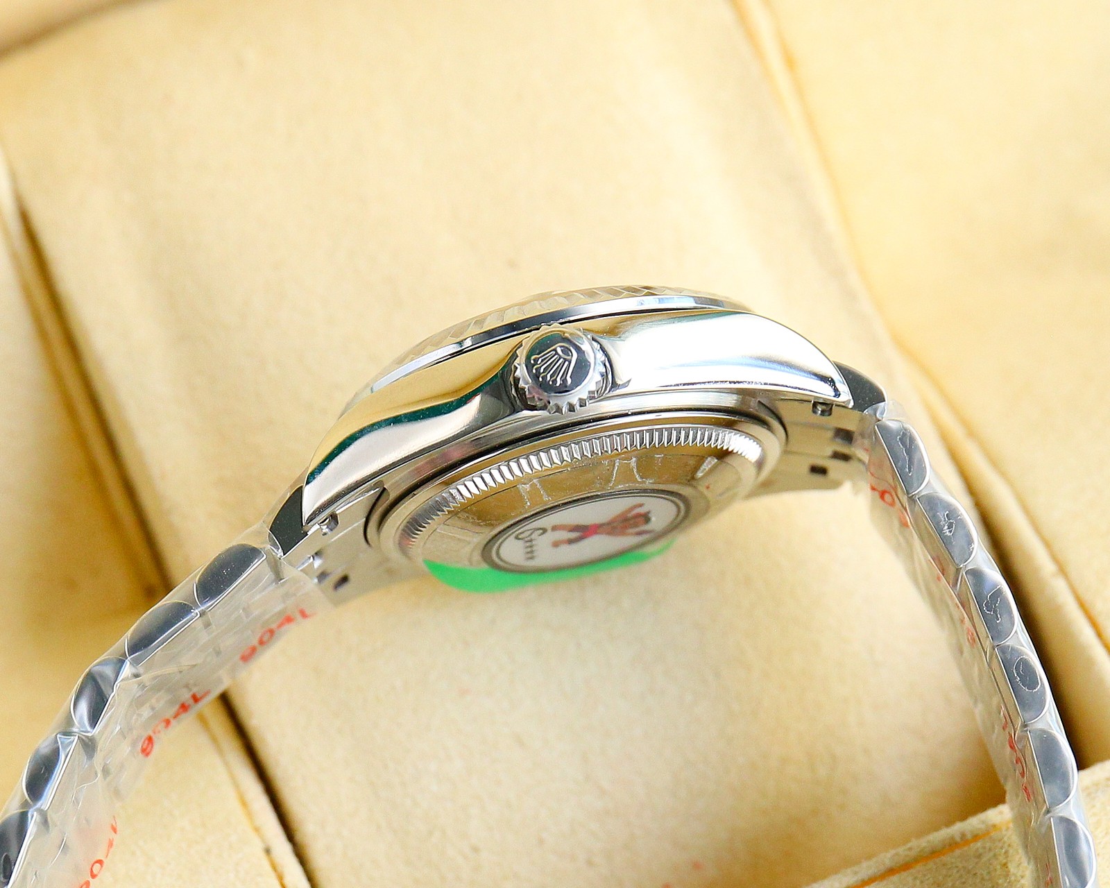Bagsaaa R01ex Lady Datejust Oystersteel and White Silver 28mm