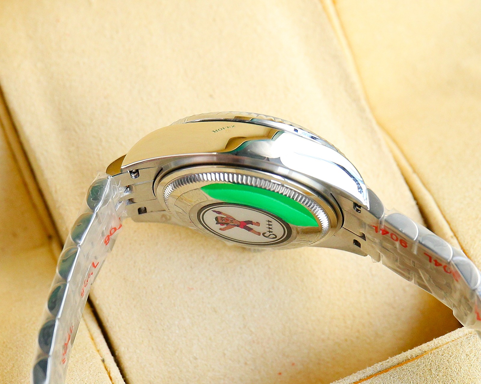Bagsaaa R01ex Lady Datejust Oystersteel and White Silver 28mm