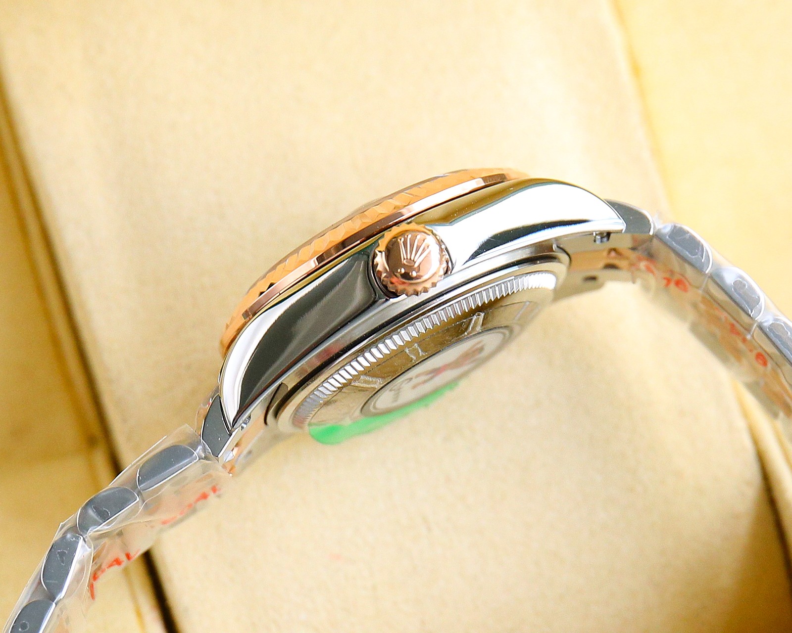 Bagsaaa R01ex Lady Datejust Oystersteel and Silver and White Dial 28mm