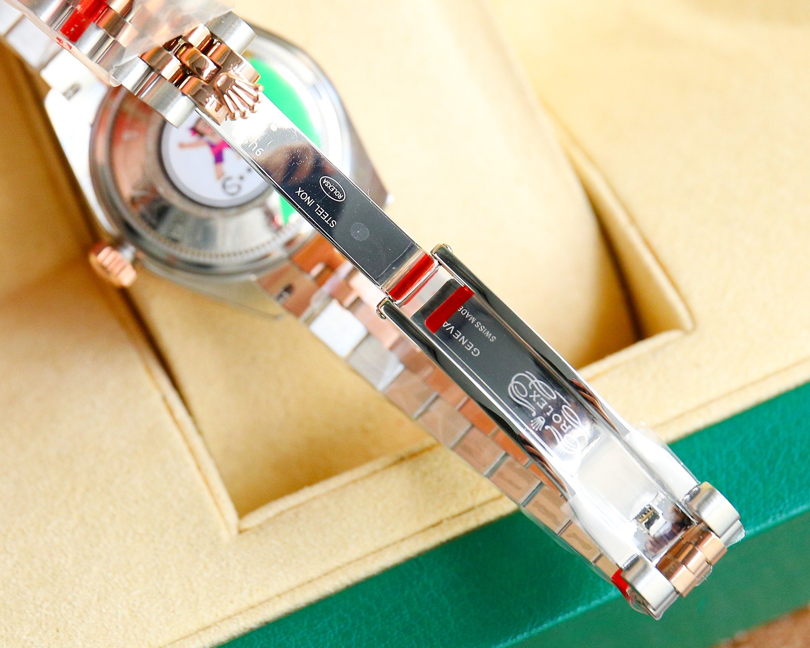 Bagsaaa R01ex Lady Datejust Oystersteel and Silver and Pink Dial 28mm