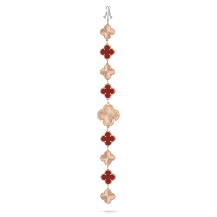 Bagsaaa V*n Cl**f & Arp*1s Sweet Alhambra red watch