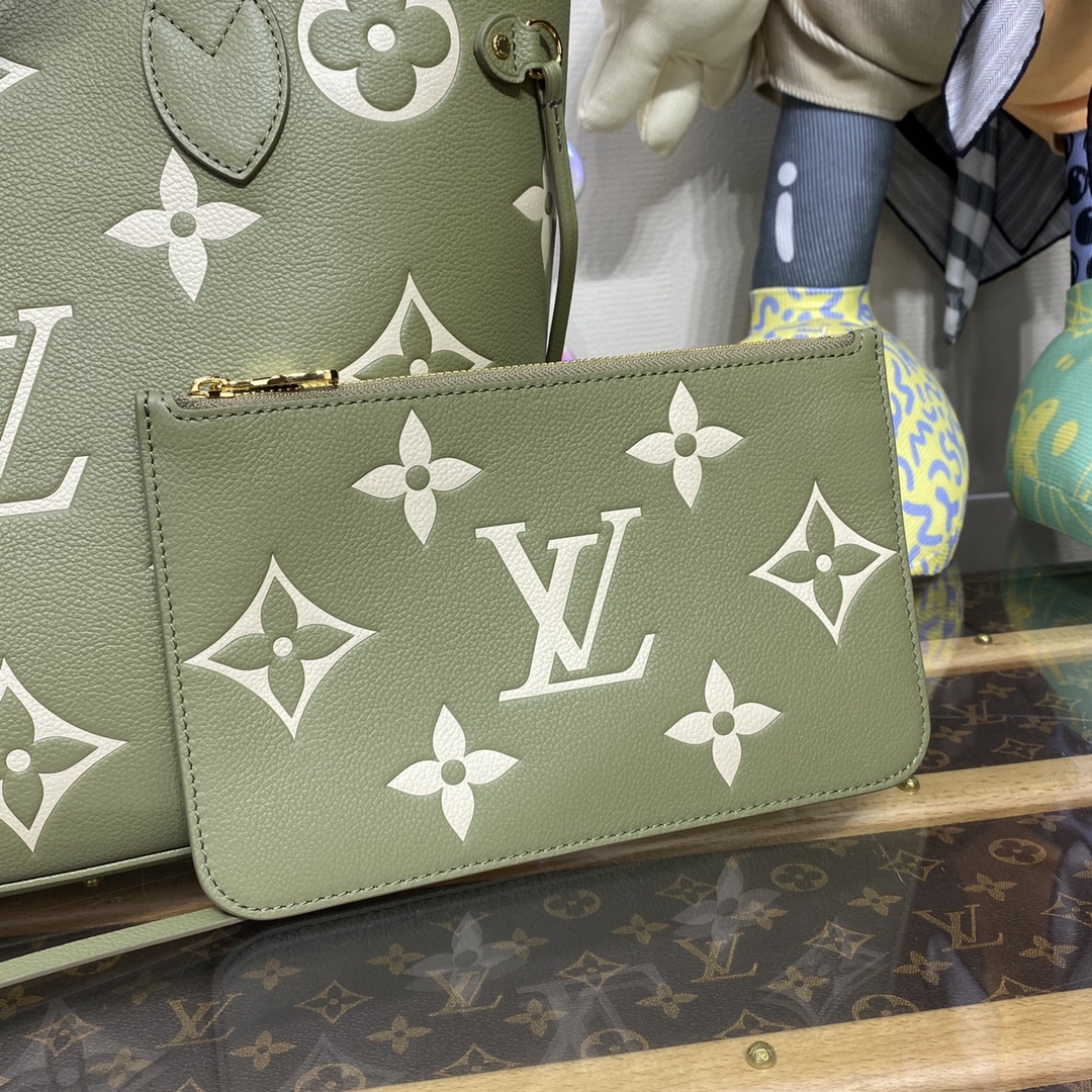 Bagsaaa L0vis Vvtt0n Neverfull MM Monogram Green - 31 x28x14cm