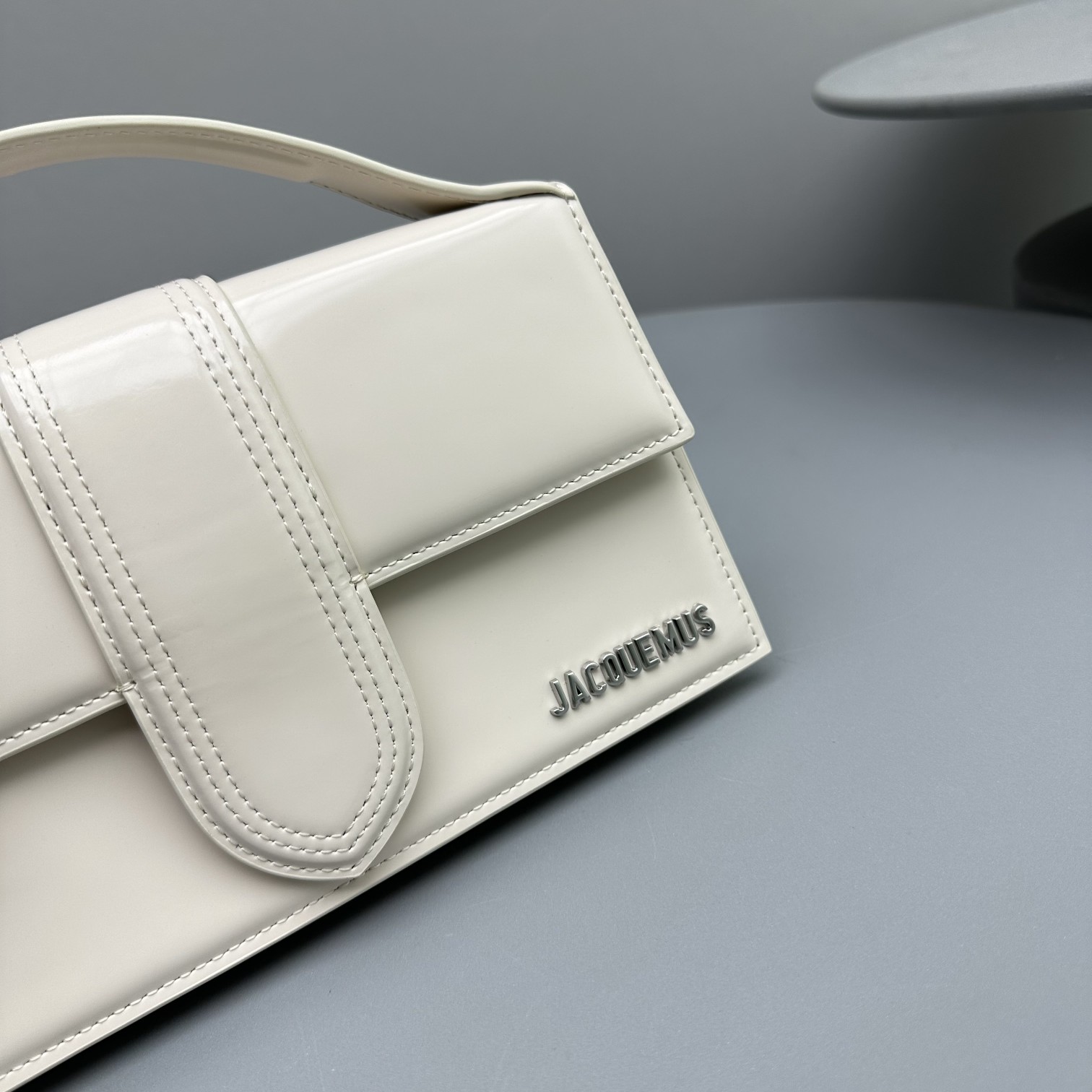 Bagsaaa Jacquemus Le Grand Bambino White - 24x13x7cm