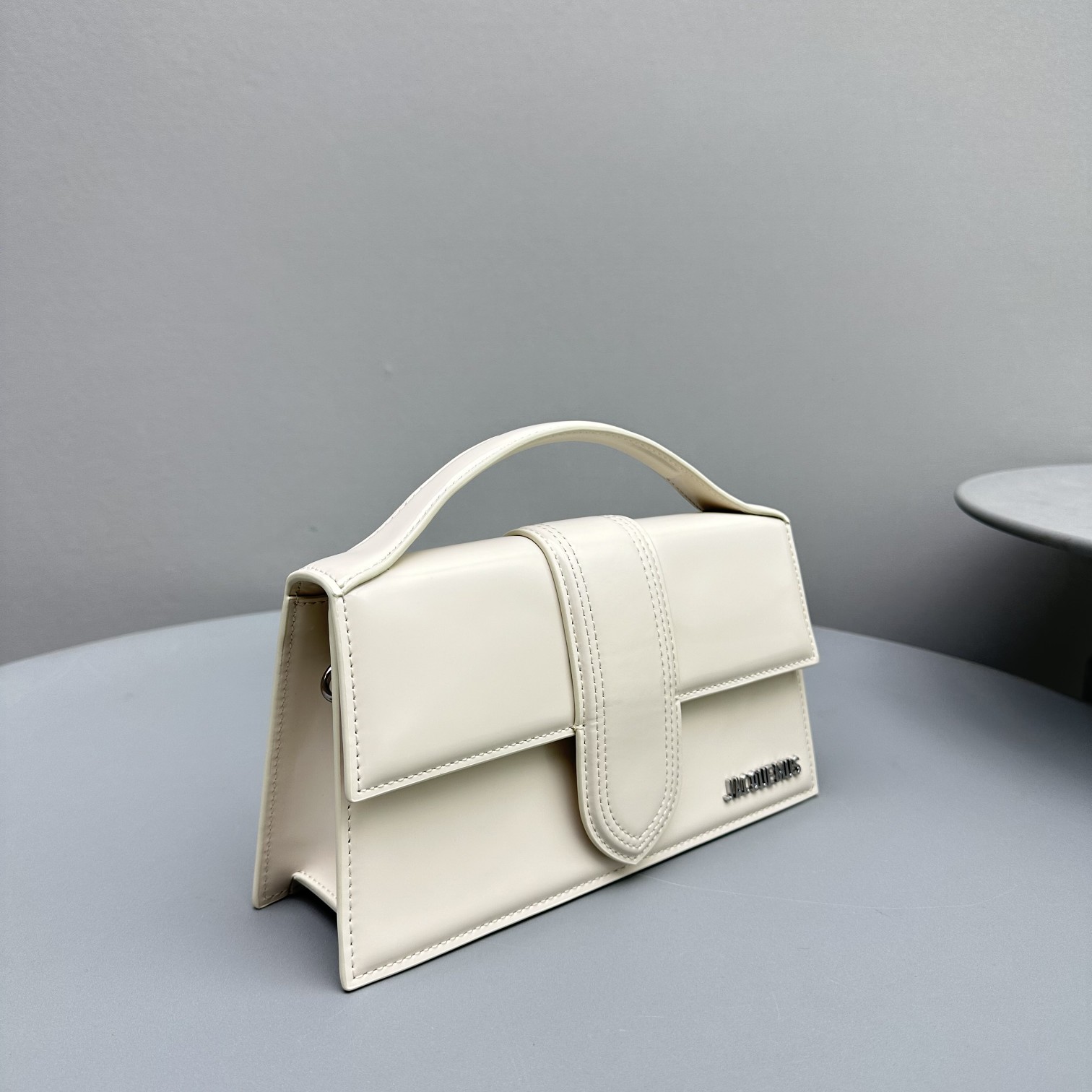 Bagsaaa Jacquemus Le Grand Bambino White - 24x13x7cm