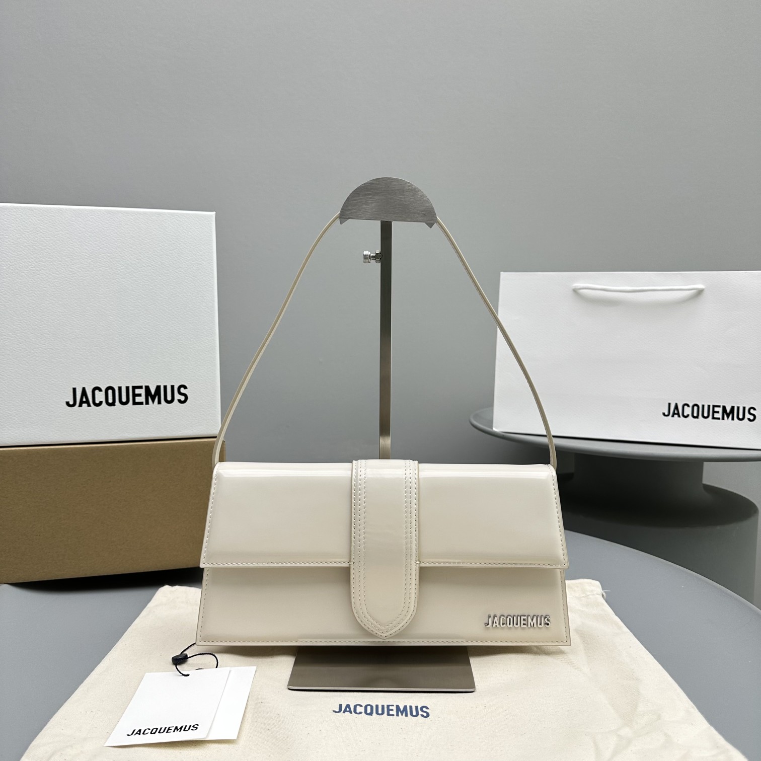 Bagsaaa Jacquemus Le bambino long shoulder bag - 28x13.5x6cm