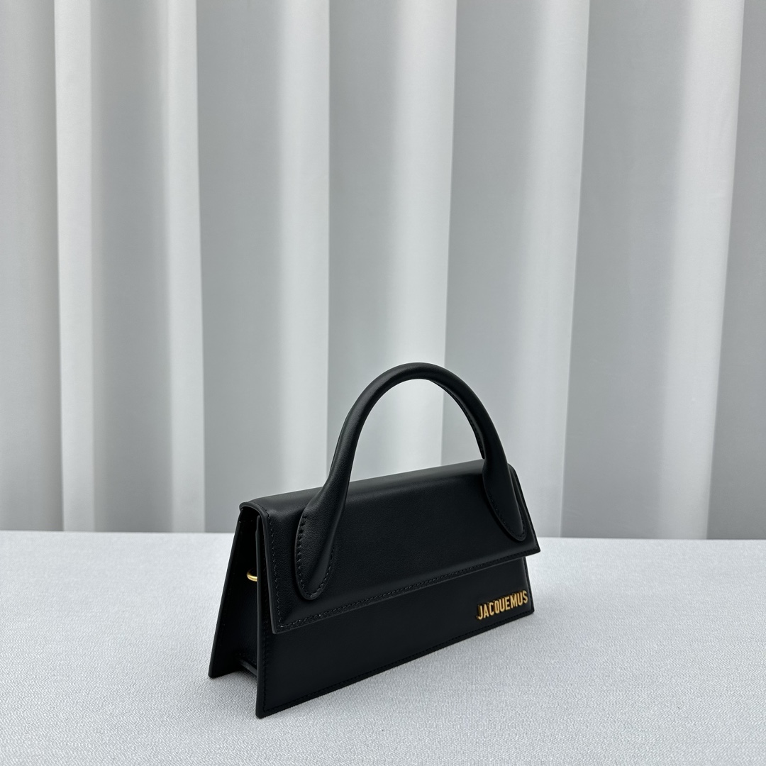 Bagsaaa Jacquemus Le Chiquito Long Black - 21x10x6cm