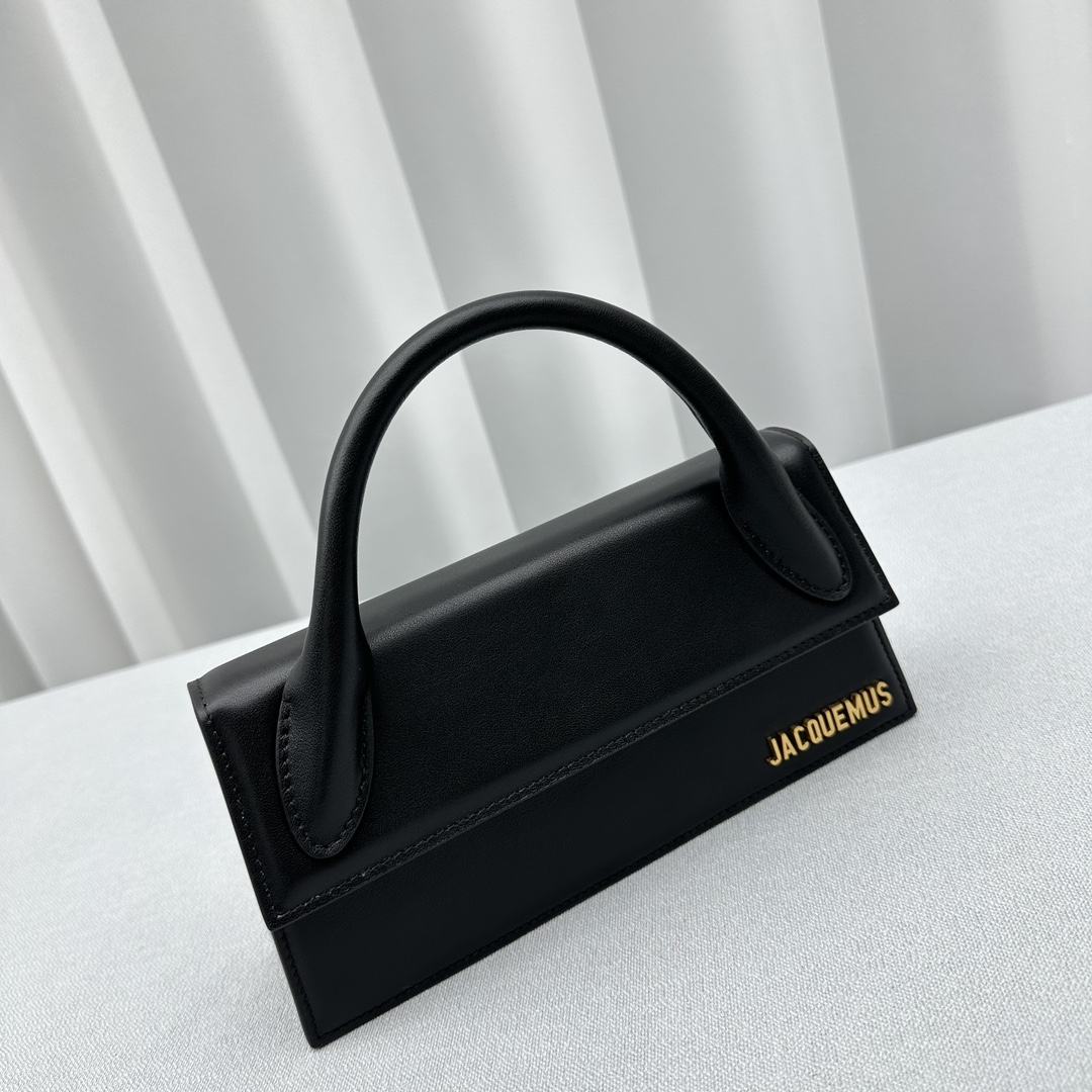 Bagsaaa Jacquemus Le Chiquito Long Black - 21x10x6cm