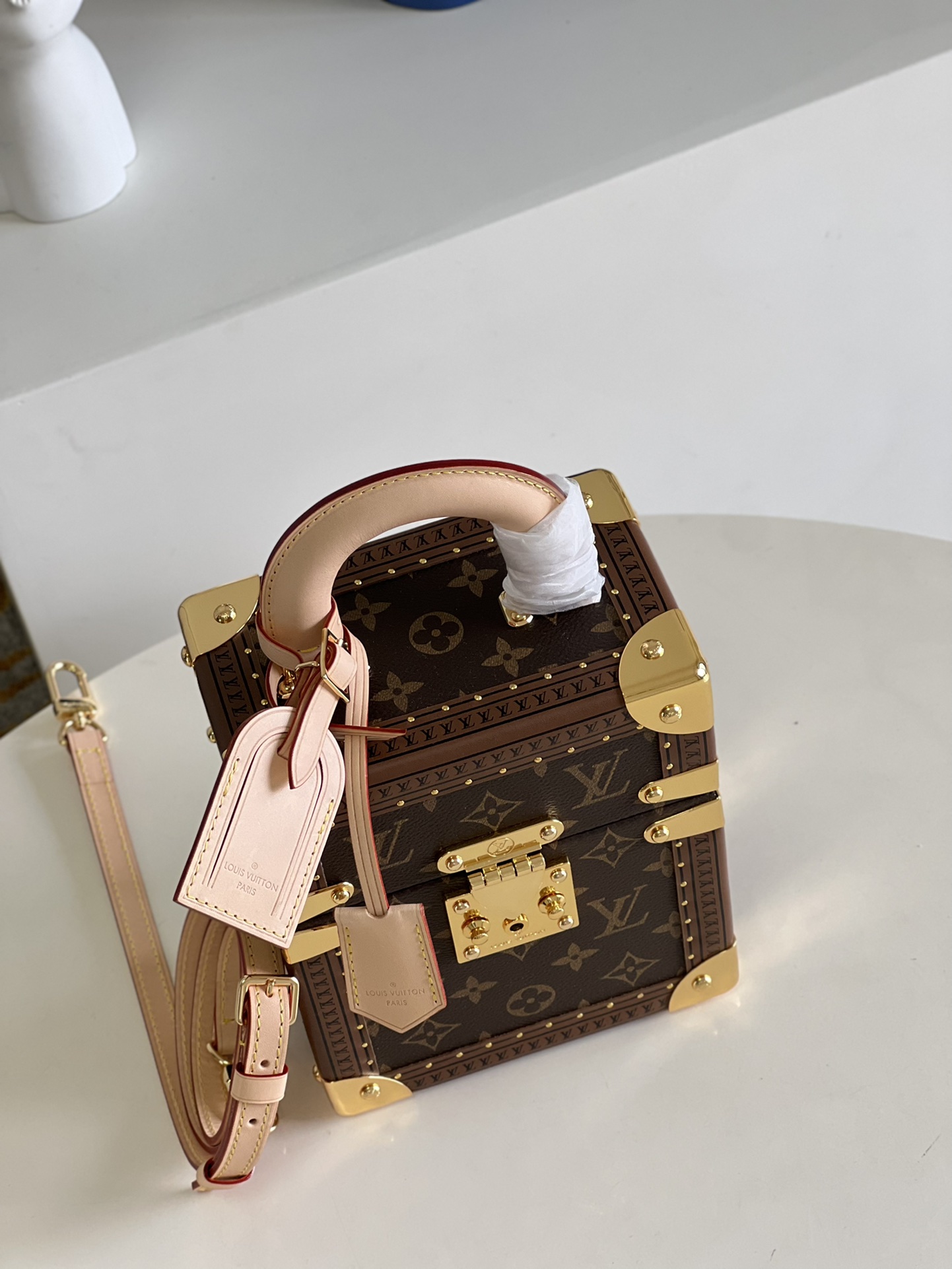 Bagsaaa L0vis Vvtt0n Camera Box Brown