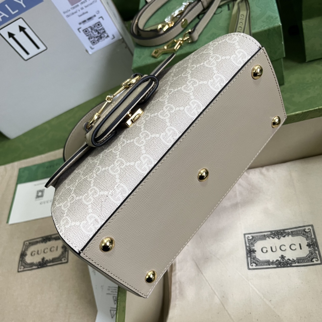 Bagsaaa Gvc*1 Horsebit 1955 mini bag ebony - 22x16x10.5cm