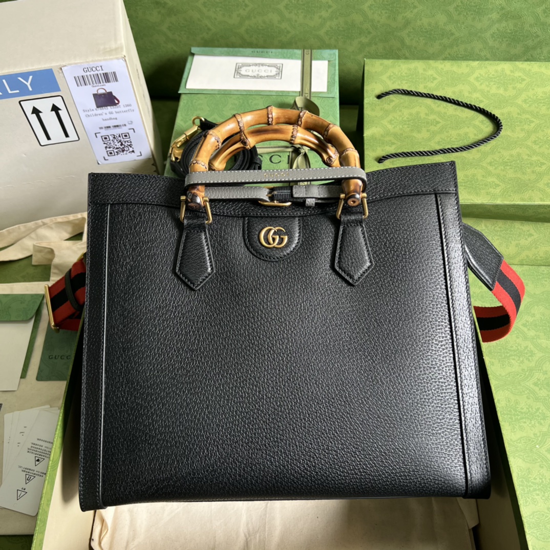 BAGSAAA Gvc*1 DIANA MEDIUM TOTE BAG BLACK