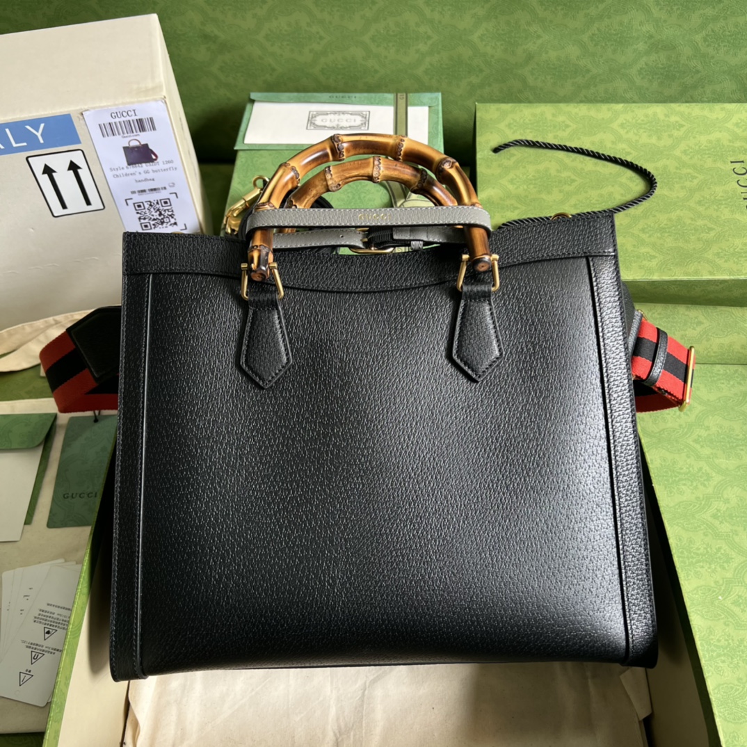 BAGSAAA Gvc*1 DIANA MEDIUM TOTE BAG BLACK