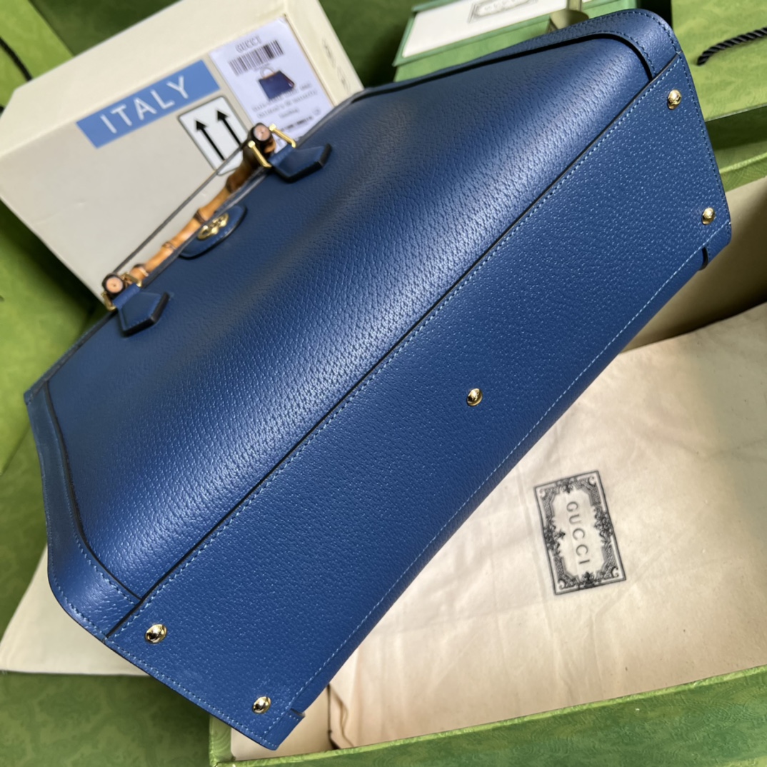 BAGSAAA Gvc*1 DIANA MEDIUM TOTE BAG BLUE