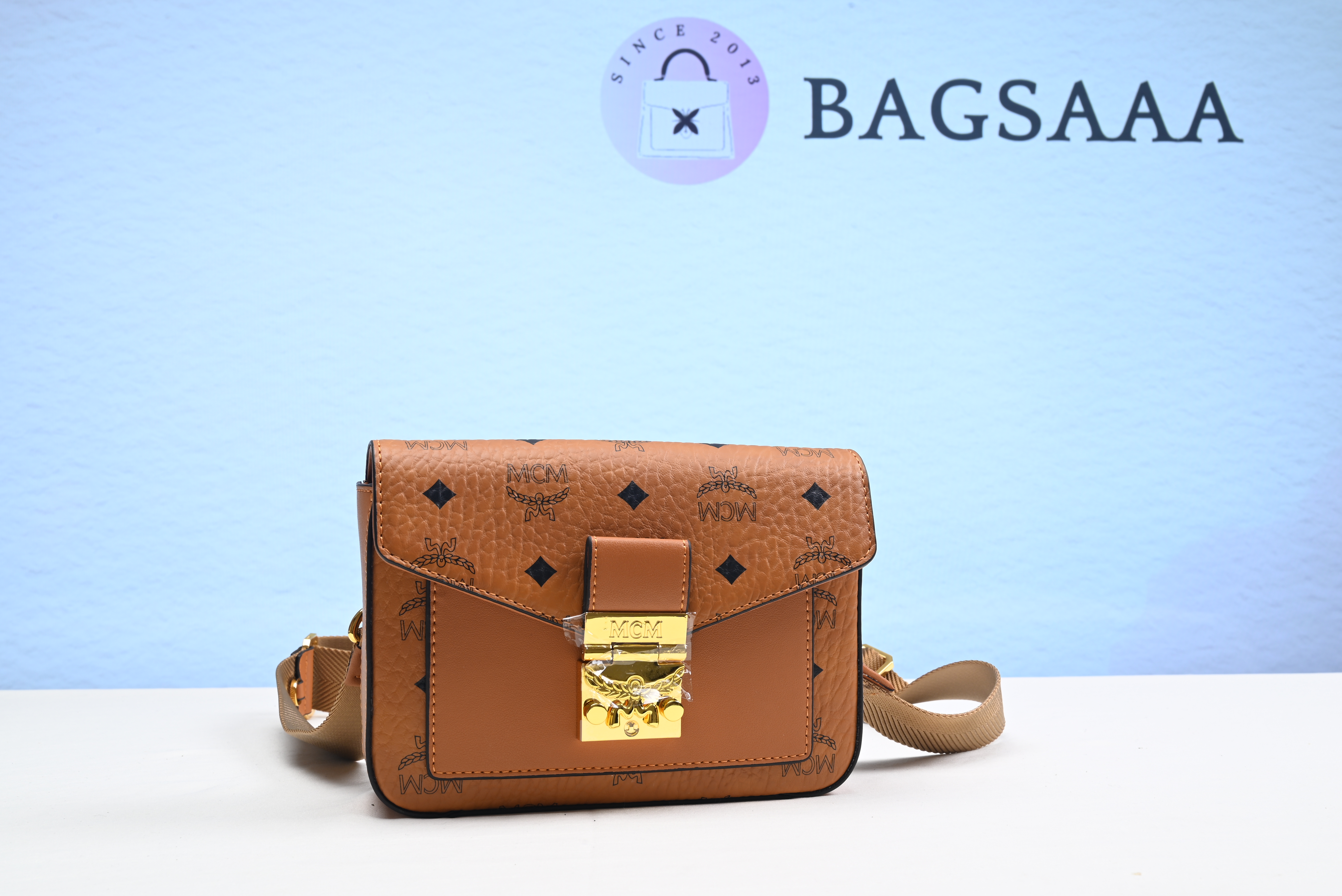 MCM BAG MILLIE CROSSBODY IN VISETOS