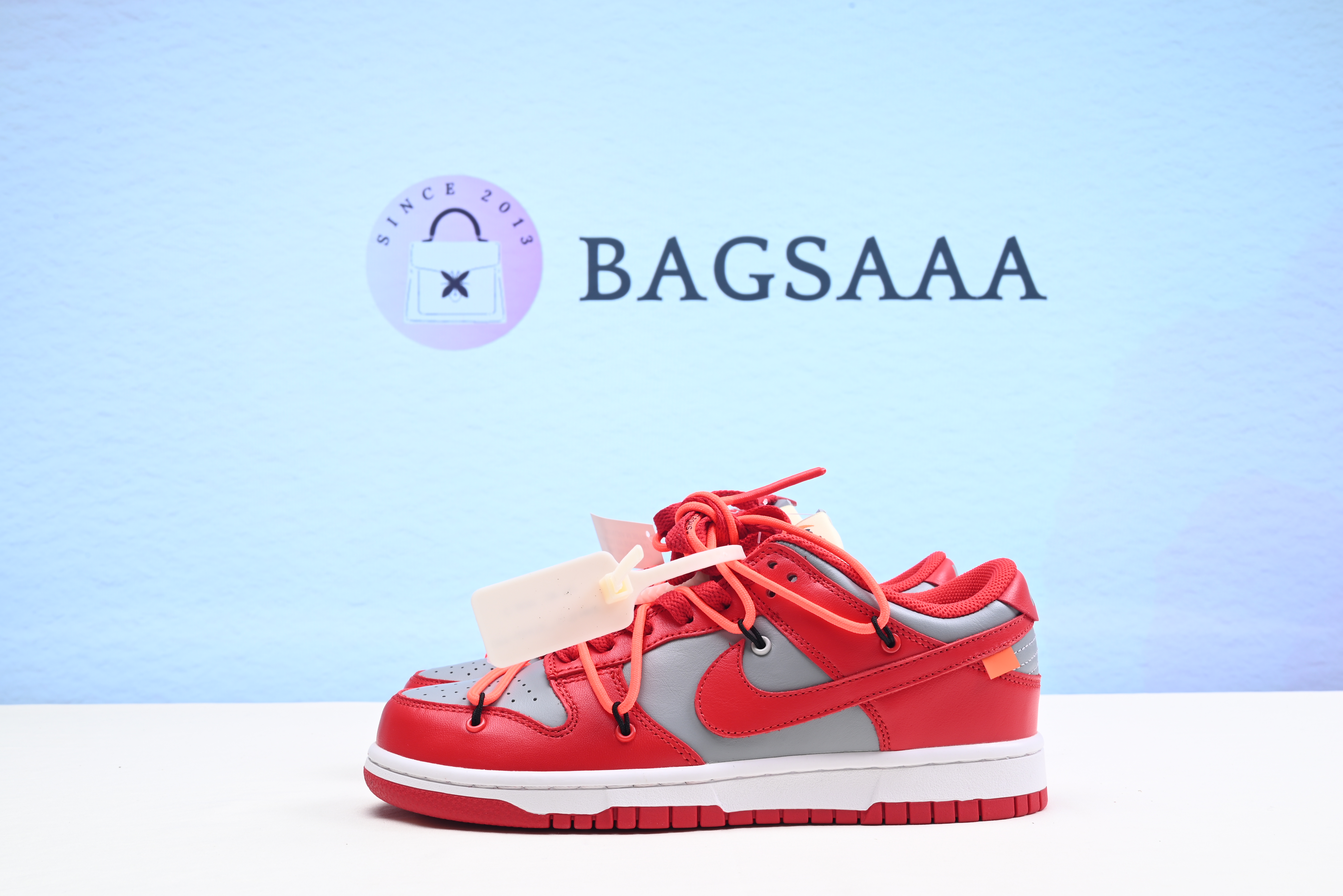 NIKE DUNK LOW OFF-WHITE UNIVERSITY RED