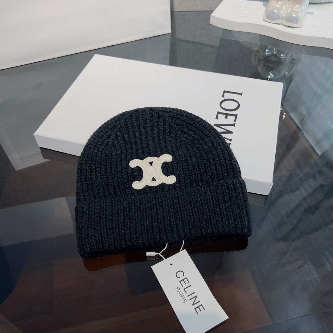 Bagsaaa Ce1i*e Triomphe Logo Beanie