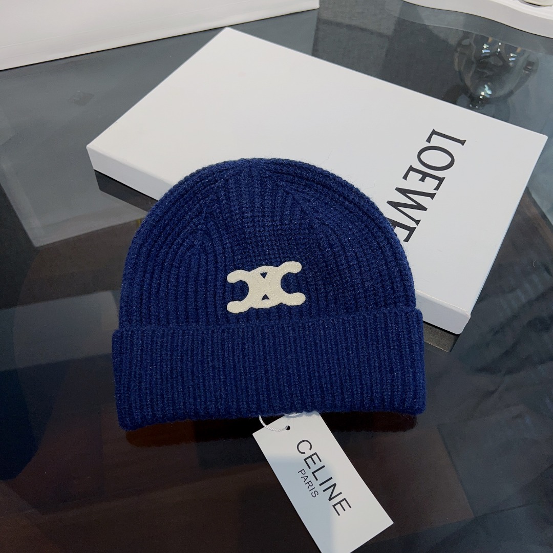 Bagsaaa Ce1i*e Triomphe Logo Beanie
