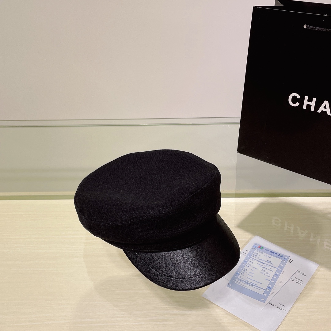 Ch**el Braided Black Hat