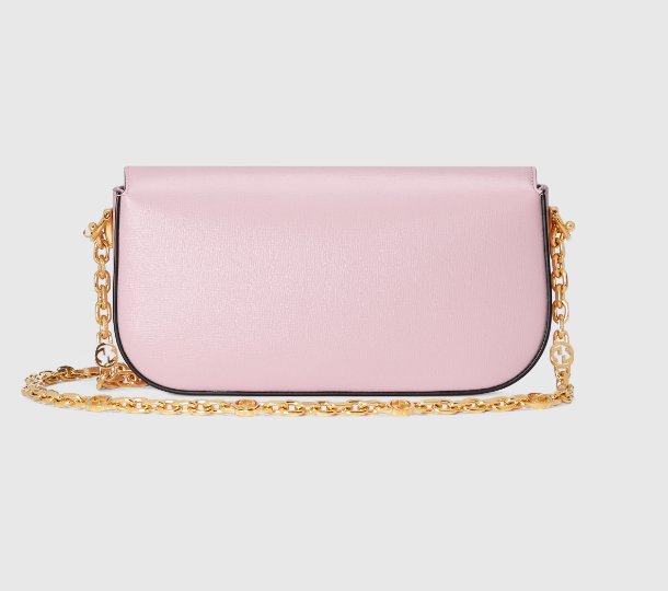 Bagsaaa Gvc*1 Horsebit 1955 Shoulder bag in pink - W24cm x H13cm x D5.5cm