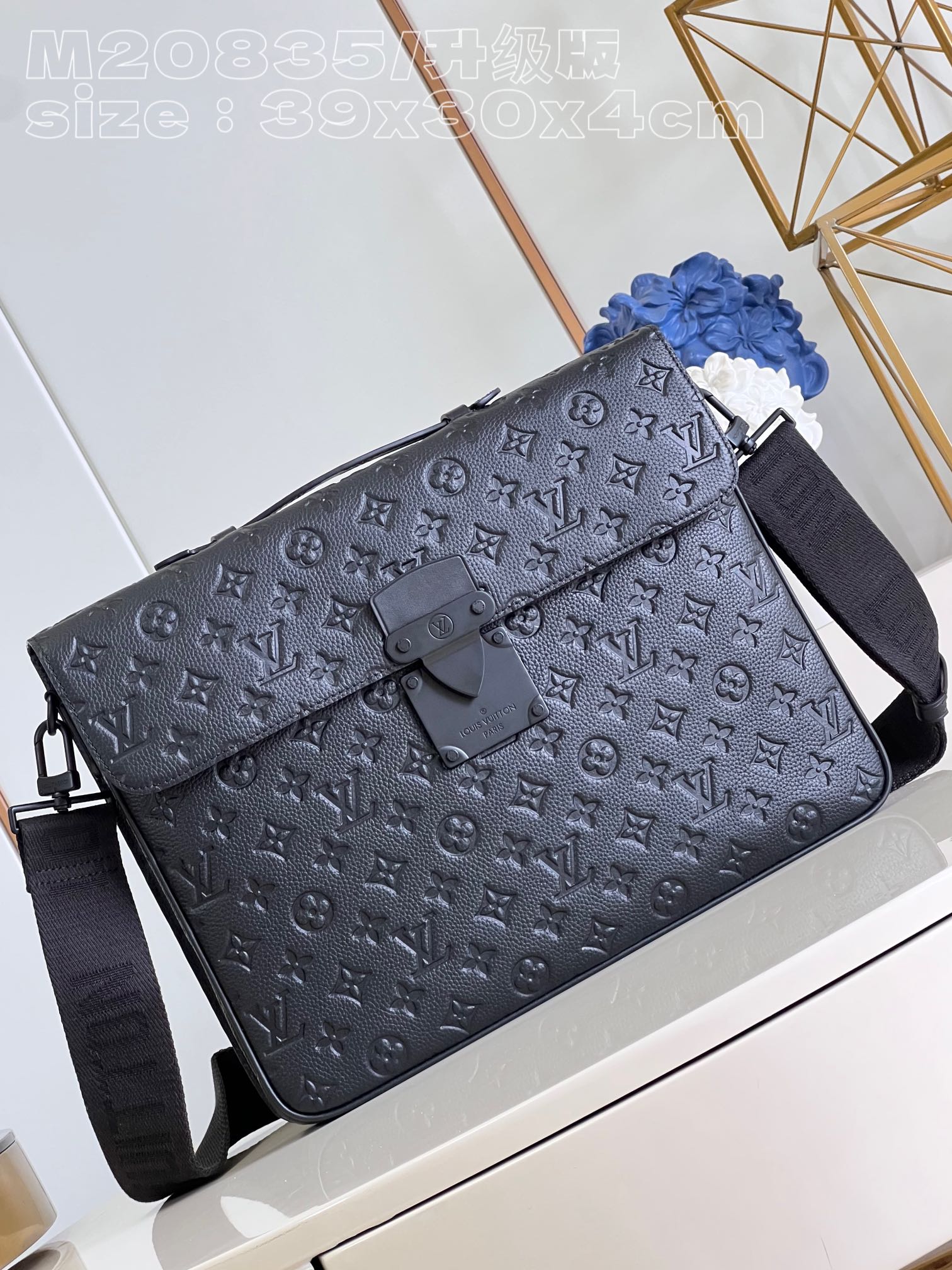 Bagsaaa S Lock Briefcase 39 x 30 x 4cm