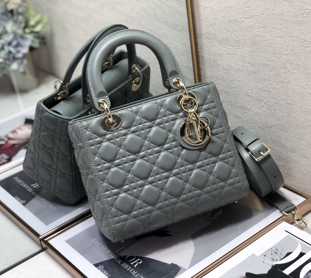 Bagsaaa D10r Lady Medium Blue Bag 24cm
